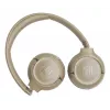 Headset JBL Tune 680NC, kabelgebunden & kabellos (Bluetooth, USB-C), ohrumschließend, Kopfbügel, beige, 20–20000 Hz, 161 g