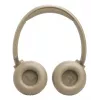 Headset JBL Tune 680NC, kabelgebunden & kabellos (Bluetooth, USB-C), ohrumschließend, Kopfbügel, beige, 20–20000 Hz, 161 g