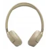 Headset JBL Tune 680NC, kabelgebunden & kabellos (Bluetooth, USB-C), ohrumschließend, Kopfbügel, beige, 20–20000 Hz, 161 g