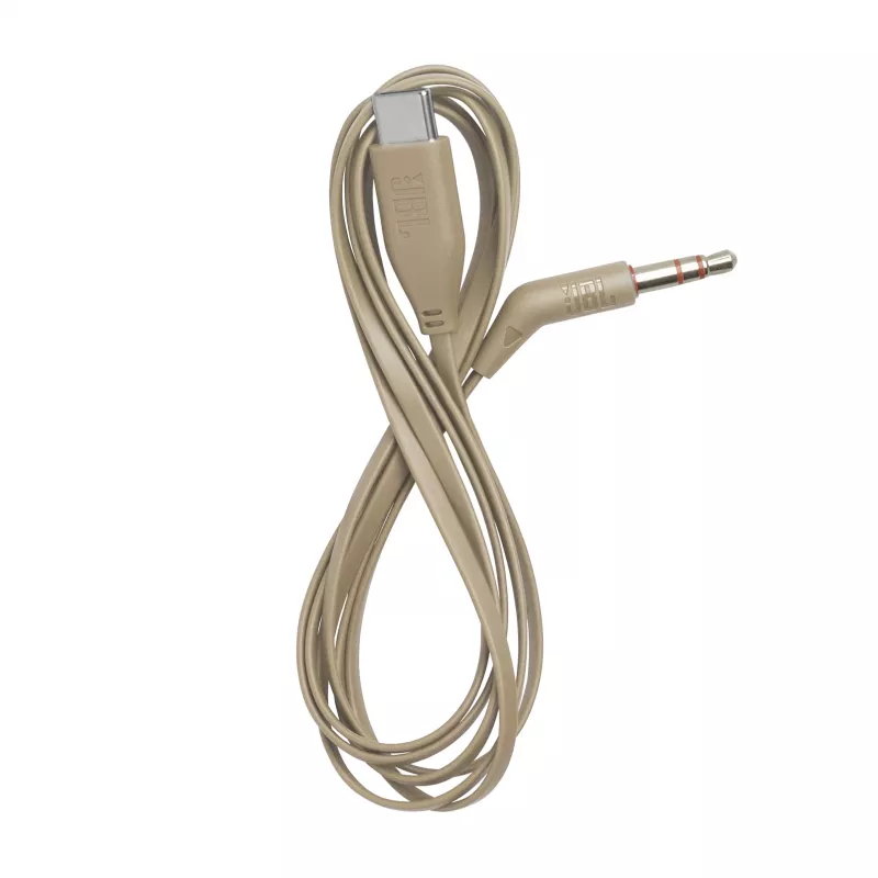 Headset JBL Tune 680NC, kabelgebunden & kabellos (Bluetooth, USB-C), ohrumschließend, Kopfbügel, beige, 20–20000 Hz, 161 g