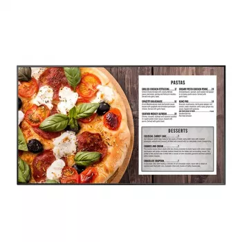 AG Neovo QM-65 Digital Signage Flachbildschirm 163,8 cm (64,5 Zoll) LCD 350 cd/m² 4K Ultra HD Schwarz