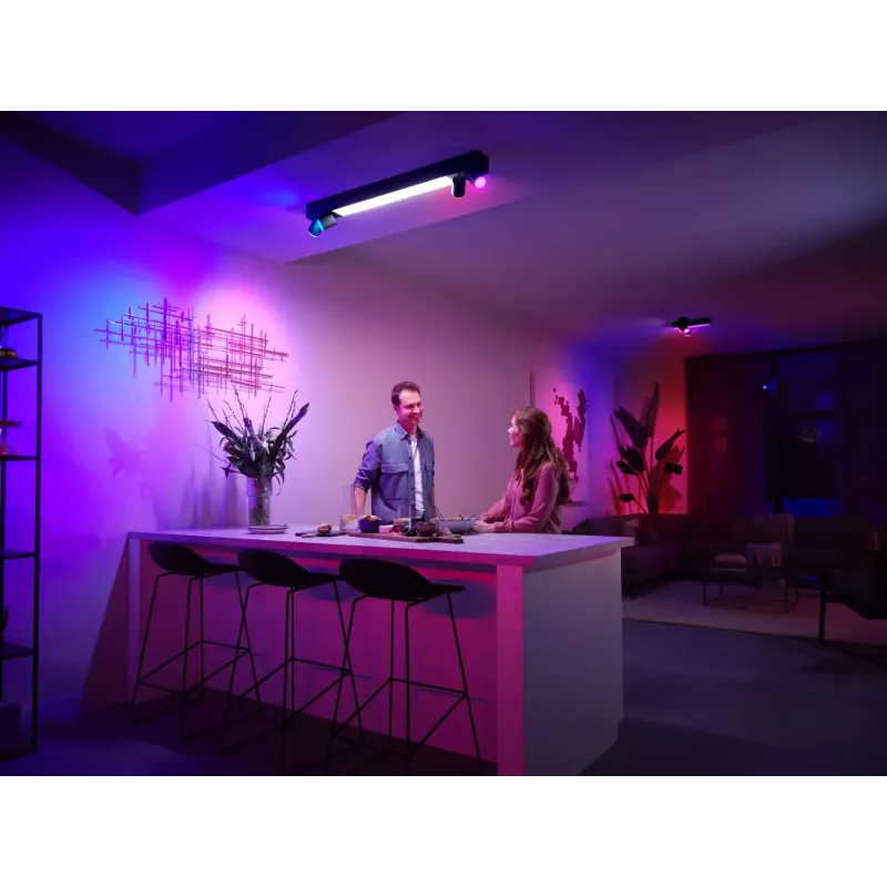 Philips Hue White and colour ambience Centris 4-Spot-Deckenleuchte