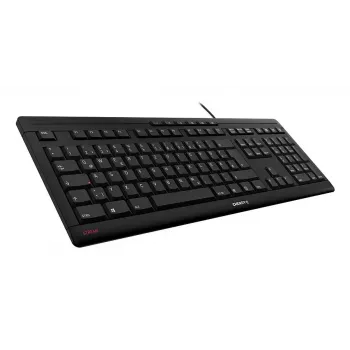CHERRY STREAM Tastatur Home/Office USB QWERTY Portugiesisch Schwarz Grau Full-size 115 Tasten