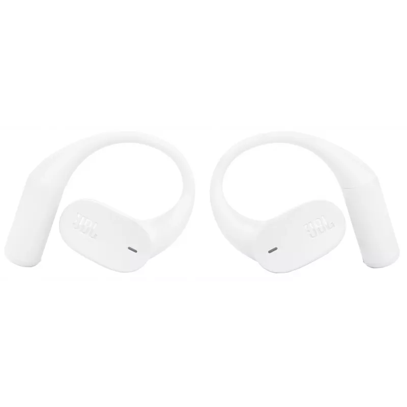 Headset JBL Sense Lite — Kabelloser Bluetooth-Ohrhörer mit Ohrbügel, intraaural, 20–20000 Hz, 83,5 g, weiß