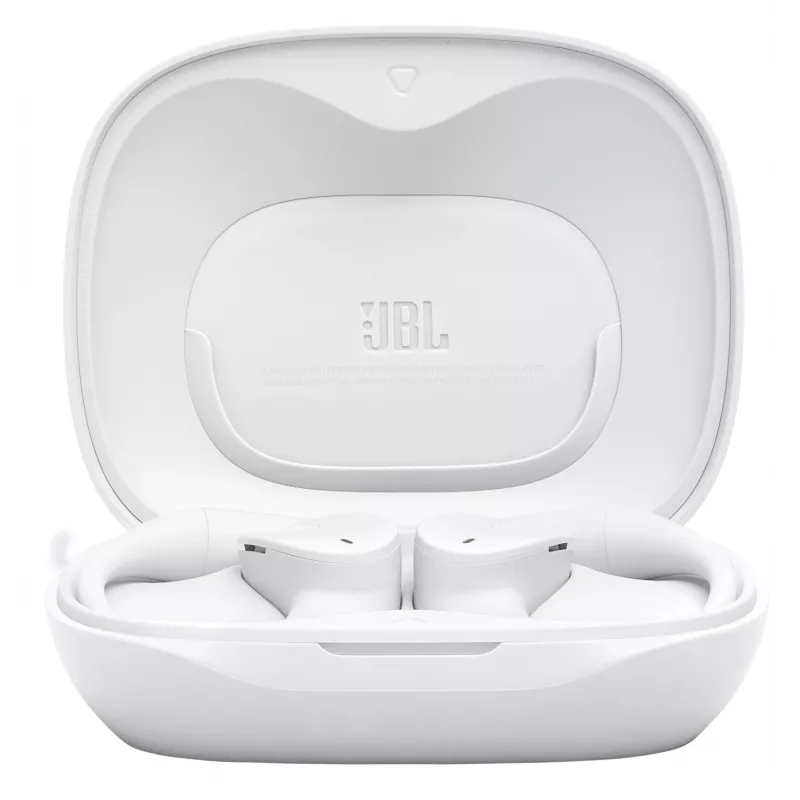 Headset JBL Sense Lite — Kabelloser Bluetooth-Ohrhörer mit Ohrbügel, intraaural, 20–20000 Hz, 83,5 g, weiß