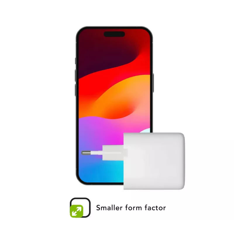 Wandladegerät USB-C 45W d bramante re-charge Pro — Innenbereich, 110–240V, Weiß