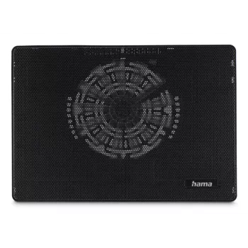 Hama schlank Laptop-Kühlpad 39,6 cm (15,6 Zoll) Schwarz