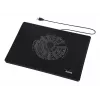 Hama schlank Laptop-Kühlpad 39,6 cm (15,6 Zoll) Schwarz