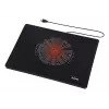 Hama schlank Laptop-Kühlpad 39,6 cm (15,6 Zoll) Schwarz
