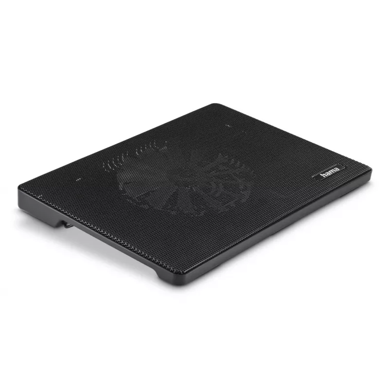 Hama schlank Laptop-Kühlpad 39,6 cm (15,6 Zoll) Schwarz