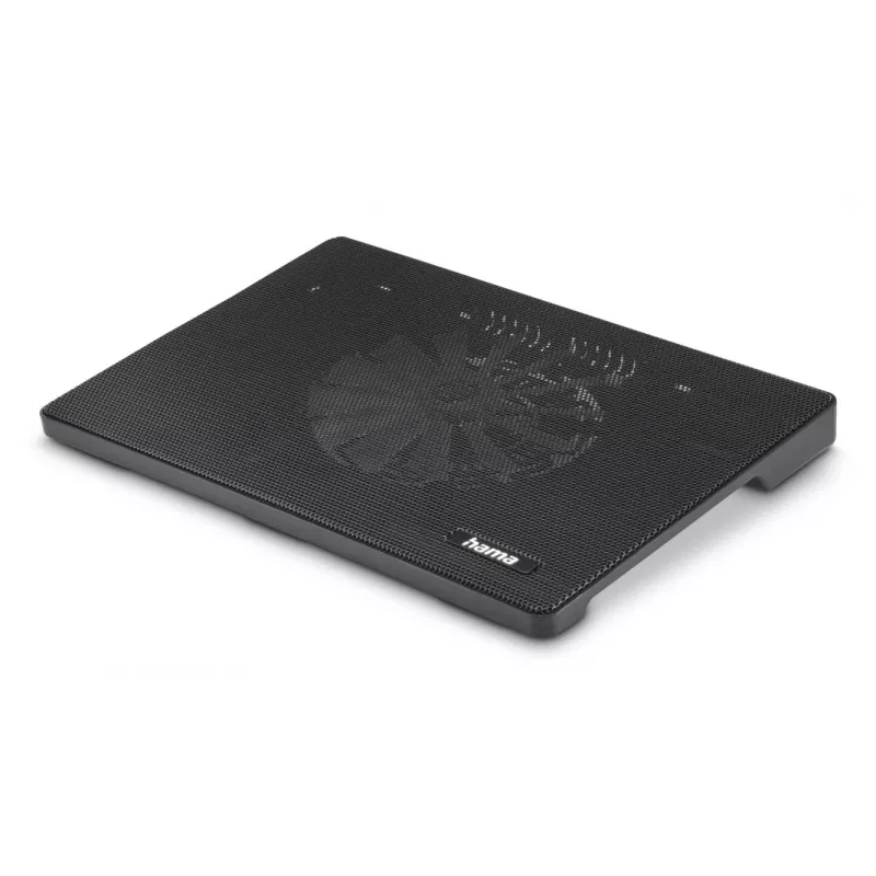 Hama schlank Laptop-Kühlpad 39,6 cm (15,6 Zoll) Schwarz