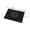 Hama schlank Laptop-Kühlpad 39,6 cm (15,6 Zoll) Schwarz