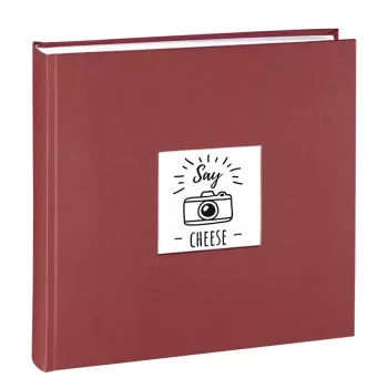 Hama Fotoalbum Bordeaux 400 Blatt 10 x 15 Buchbindung