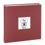 Hama Fotoalbum Bordeaux 400 Blatt 10 x 15 Buchbindung