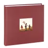 Hama Fotoalbum Bordeaux 400 Blatt 10 x 15 Buchbindung