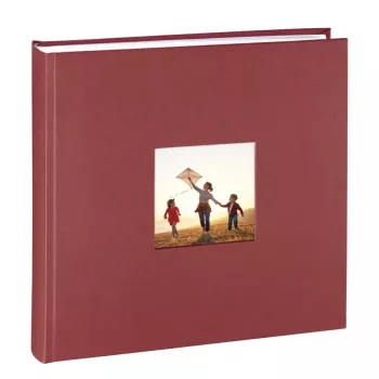 Hama Fotoalbum Bordeaux 400 Blatt 10 x 15 Buchbindung