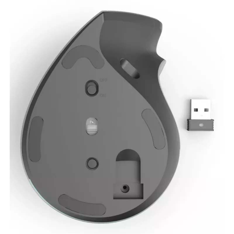 Hama EWM-700R Maus Büro Rechtshändig RF Wireless + Bluetooth Optisch 2400 DPI