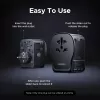 AC Innen-Ladegerät für Mobilgeräte UGREEN 55001 — 2× USB-C, 100–240 V, Schnellladung, Schwarz/Grau
