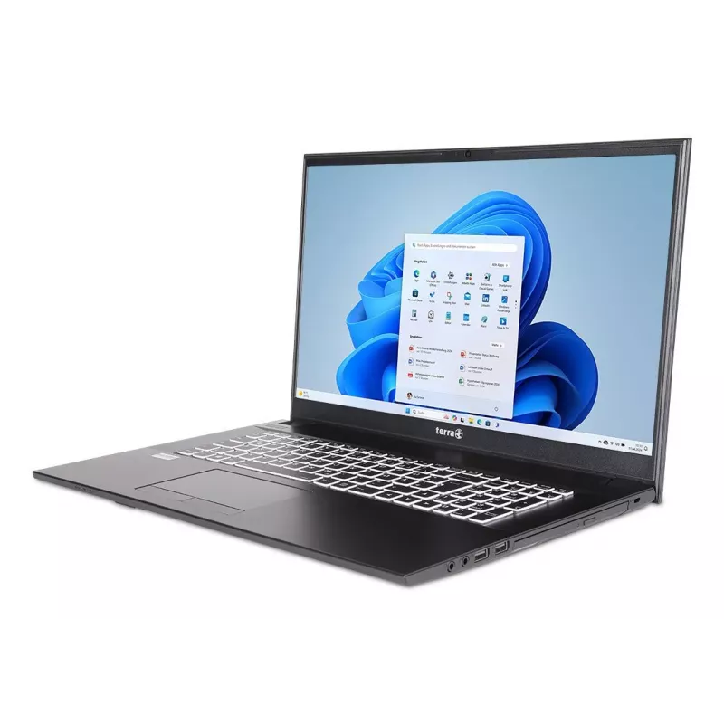 TERRA 1220855 Laptop Intel® Core™ i5 i5-1334U 43,9 cm (17,3 Zoll) Full HD 16 GB DDR4-SDRAM 500 GB SSD Wi-Fi 6 (802.11ax) Windows 11 Home Deutsch Grau