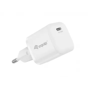 Equip 1-Port 20W USB-C PD Ladegerät Indoor AC Weiß 100-240V