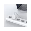Wandladegerät EQUIP 1-Port 20W GaN USB-C PD — 100–240V Eingang, 12V max. Ausgang, Weiß