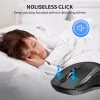 EQUIP Beidhändige 6-Tasten Dual-Mode Funkmaus, optisch 1600 DPI, RF + Bluetooth, Schwarz