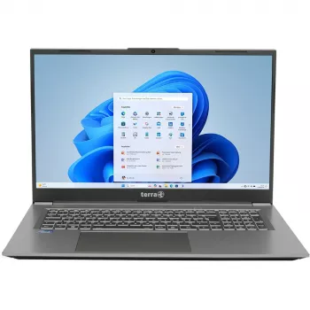 TERRA MOBILE 1717R Intel® Core™ i5 i5-1334U Laptop 43,9 cm (17,3 Zoll) Full HD 16 GB DDR4-SDRAM 1 TB SSD Wi-Fi 6 (802.11ax) Windows 11 Home Deutsch Grau