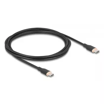 USB-Kabel DeLOCK 81239 2,5 m USB-C Schwarz USB 2.0 0,48 Gbit/s