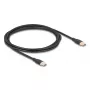 USB-Kabel DeLOCK 81239 2,5 m USB-C Schwarz USB 2.0 0,48 Gbit/s