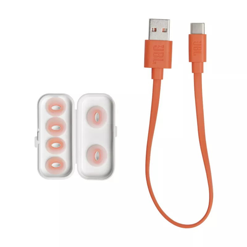 JBL Tune Flex Ghost Edition Headset True Wireless Stereo (TWS) In-ear Anrufe/Musik Bluetooth Transparent, Weiß