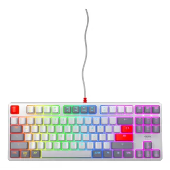 Mechanische Gaming-Tastatur CHERRY K4V2 RGB Tenkeyless Kabelgebunden USB 67 Tasten