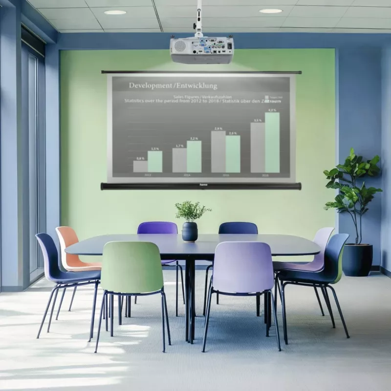 Hama 00220880 Projektorhalterung Decke/Wand Weiß