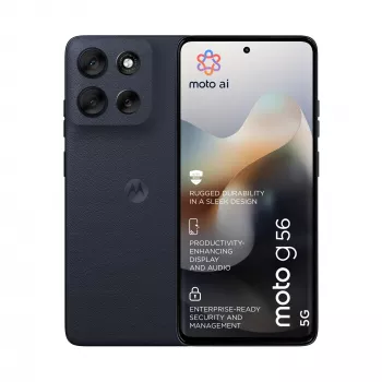 Smartphone MOTOROLA moto g56 5G 17,1 cm (6,72 Zoll) Hybrid Dual SIM, MediaTek Dimensity 7060 2,6 GHz, 8 GB RAM, 256 GB, 5200 mAh, Schwarz