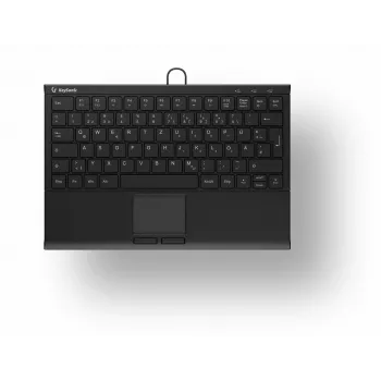 KeySonic KSK-5211ELU (DE) Tastatur Home USB QWERTZ Deutsch Schwarz
