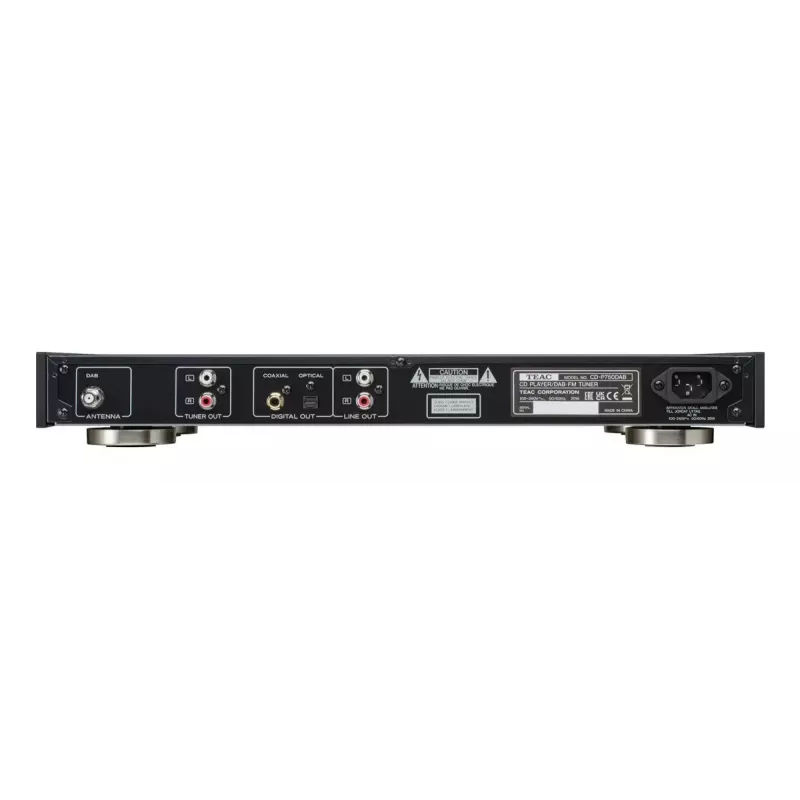 CD-Player CD-Recorder TEAC CD-P750DAB-B Schwarz DAB+ FM