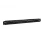 Equip 25-Port Cat.3 RJ45 ISDN Patch Panel, Schwarz