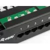Equip 25-Port Cat.3 RJ45 ISDN Patch Panel, Schwarz