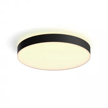 Intelligente Deckenleuchte Philips Hue White ambience Enrave extra large Schwarz