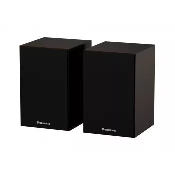Lautsprecher Genesis NGS-2344 Kabelgebunden & Kabellos 2.0, 20 W, Braun