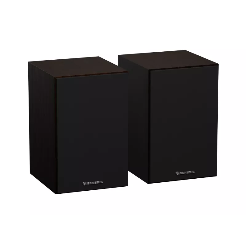 Lautsprecher Genesis NGS-2344 Kabelgebunden & Kabellos 2.0, 20 W, Braun