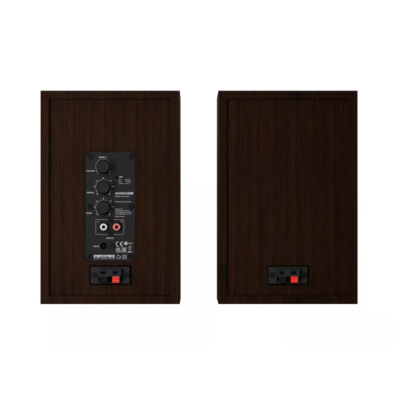 Lautsprecher Genesis NGS-2344 Kabelgebunden & Kabellos 2.0, 20 W, Braun