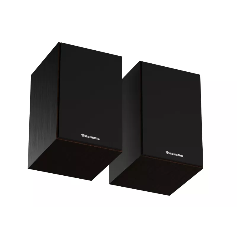 Lautsprecher Genesis NGS-2344 Kabelgebunden & Kabellos 2.0, 20 W, Braun