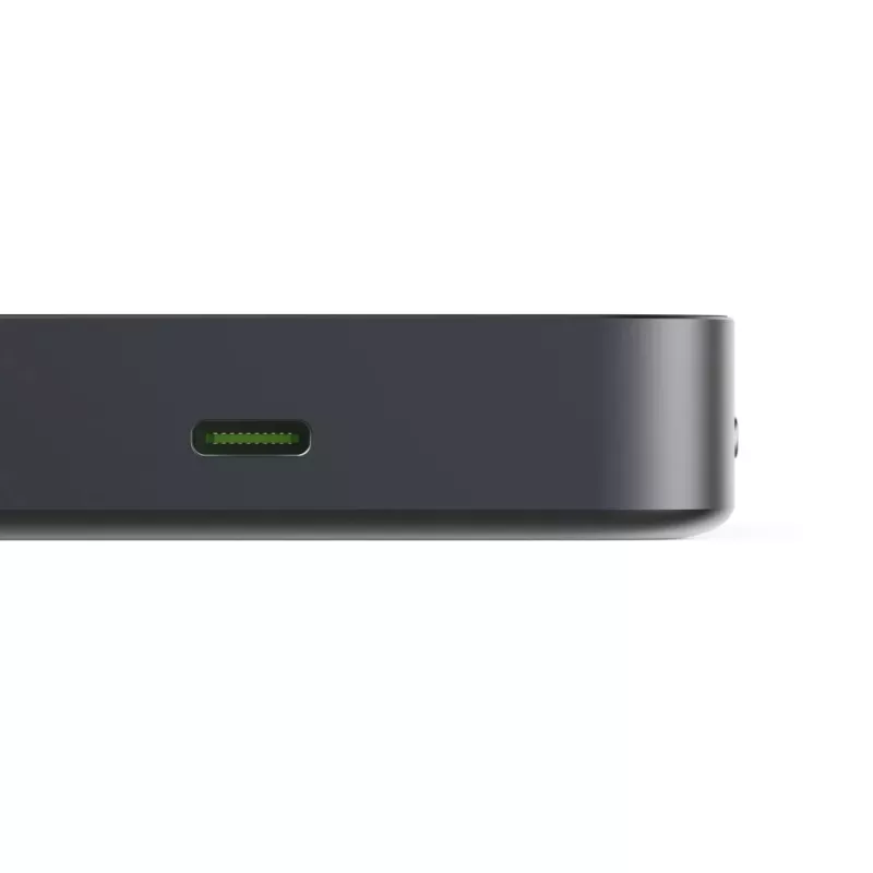 Hama 00201752 Powerbank 10000 mAh Kabelloses Laden Anthrazit
