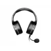 MSI IMMERSE GH20 Gaming-Headset '3,5-mm-Inline mit Audio-Splitter-Zubehör, Schwarz, 40-mm-Treiber, unidirektionales Mikrofon, PC- und plattformübergreifende Kompatibilität'