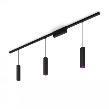 Philips Hue White and colour ambience Perifo gerades Deckenbasisset (3 Pendelleuchten)