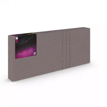 Philips Hue White and colour ambience Perifo gerades Deckenbasisset (3 Pendelleuchten)