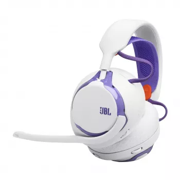 Headset JBL Quantum 650 — Kabelloses Bluetooth, USB-C, ohrumschließend, Kopfbügel, Weiß, 20–20000 Hz
