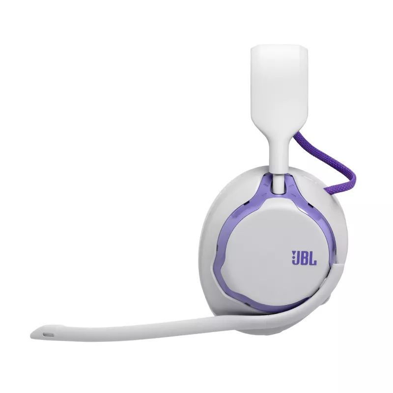 Headset JBL Quantum 650 — Kabelloses Bluetooth, USB-C, ohrumschließend, Kopfbügel, Weiß, 20–20000 Hz