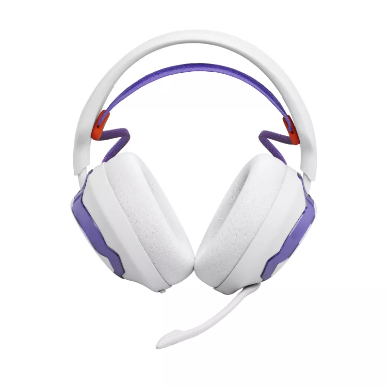 Headset JBL Quantum 650 — Kabelloses Bluetooth, USB-C, ohrumschließend, Kopfbügel, Weiß, 20–20000 Hz