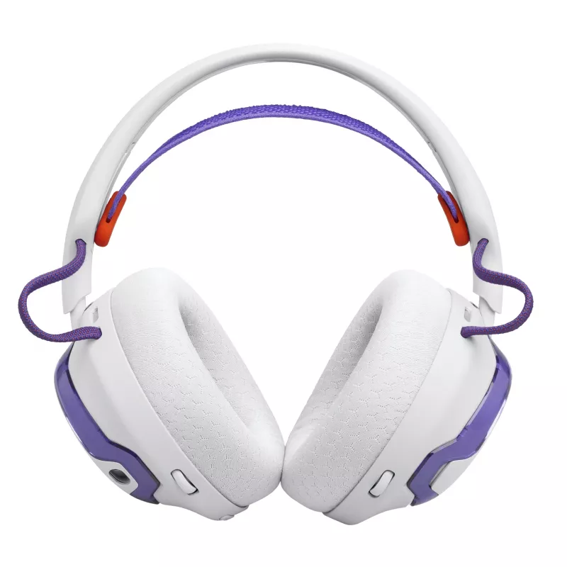 Headset JBL Quantum 650 — Kabelloses Bluetooth, USB-C, ohrumschließend, Kopfbügel, Weiß, 20–20000 Hz